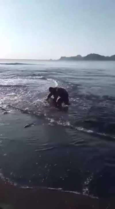 Fishing on Kamchatka