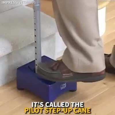 Helps old people climb up stairs