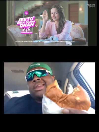 Rating IPL Ads Part-1 (JioCinema user)