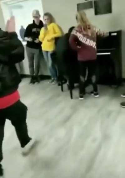 Seeing your best friend after a long time