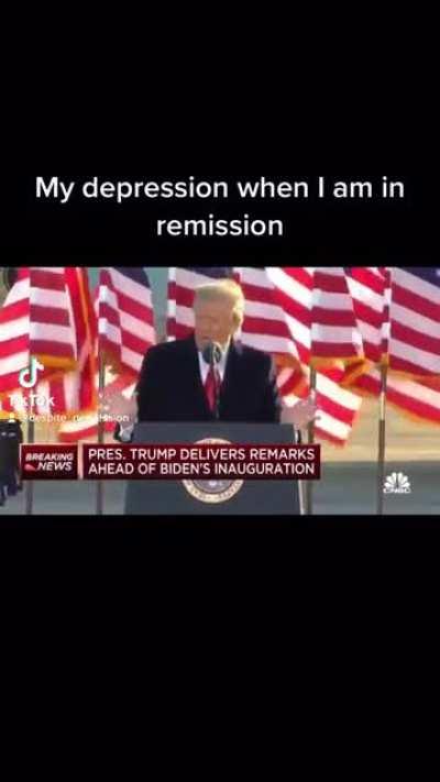 My depression when I’m in remission