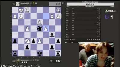 Small Streamer had a disturbing meltdown on his father