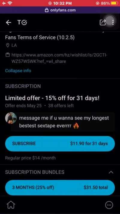 Requested girl⚠️ woahhttee , tillyktv , woahhtee ⚠️ I’ll try to purchase the best she has to offer. DM to stay updated whenever I drop. 