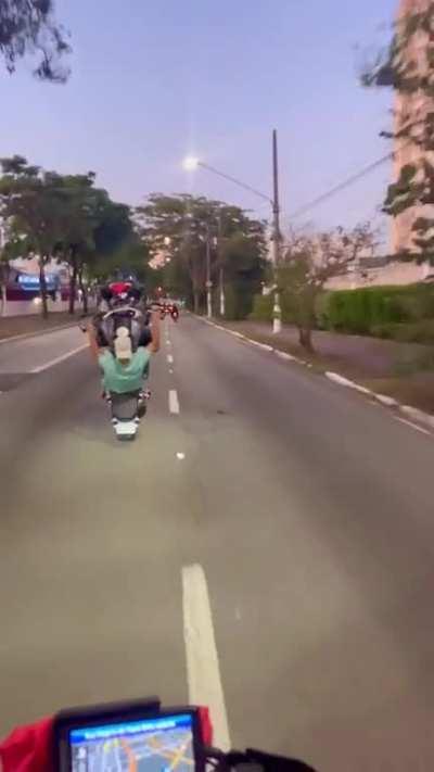 Found a Brazilian squid on Instagram. Is it safe to bore out the exhaust in this manner?