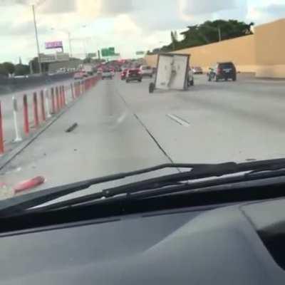 The trailer seems heavy, better pull over...