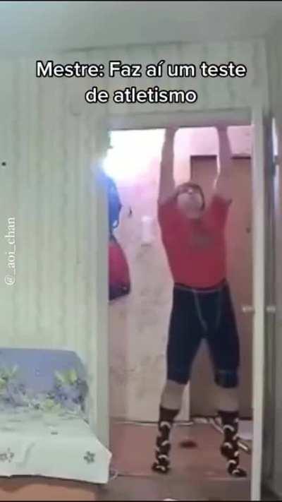 Faz um teste de atletismo!