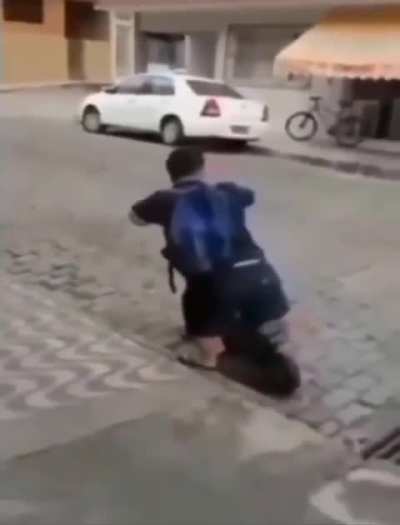 How this is a laugh is crazy.