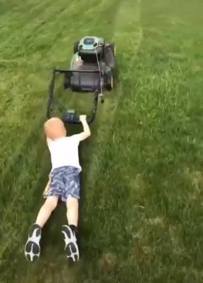 Can you please mow the lawn