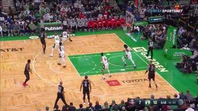 [Highlight] Jalen Green blows by Smart with the explosive first step and finishes