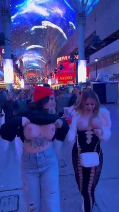 Being sneaky in Vegas ;)