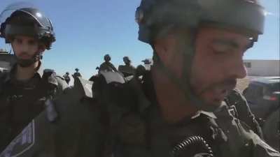 This clip from Oscar-winning documentary ‘No Other Land’ shows Palestinian kindergarten children in a panic as Israeli occupation forces storm and destroy their school in occupied West Bank.