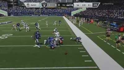 Craziest touchdown I’ve scored in FIFA