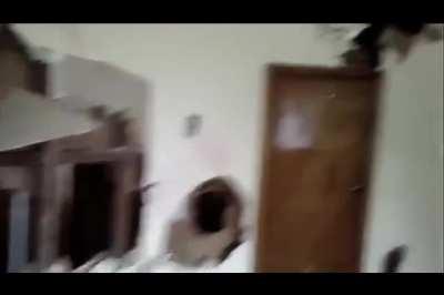 just a camera and a ceiling.