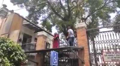 WCGW breaking the glass I'm standing on during a protest?