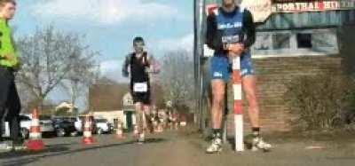 The speed he came with...