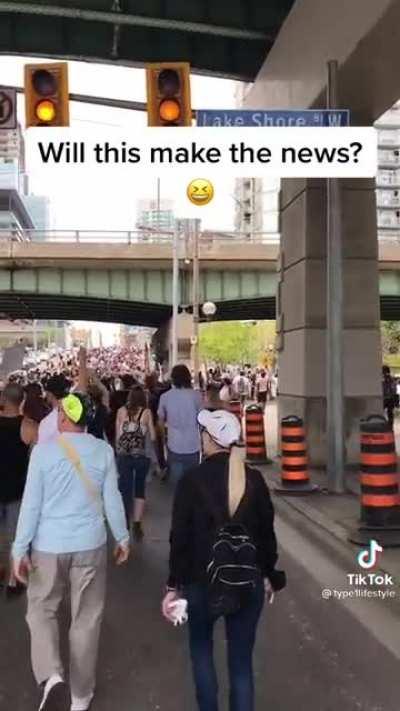 Ontario Lockdown protest