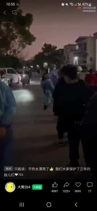 China government recruited 10-yr old children as COVID testing officer