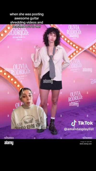 Olivia Rodrigo's guitarist, Towa Bird, is an awesome artist