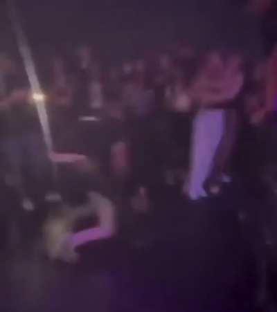 Throwing Gang Signs At A Rapper