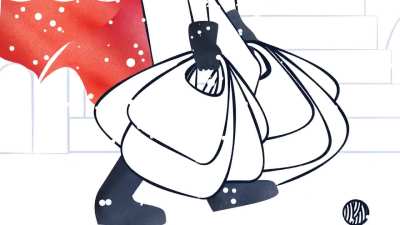 I made a short Christmas animation in After Effects about being a good neighbor and trying to do your part in the community.