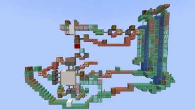 3×3 Copper Golem Piston Door