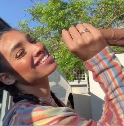 She knows she's good.