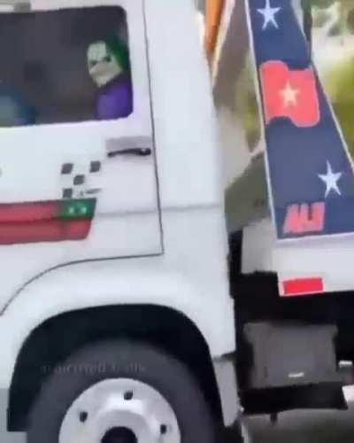 joker evacuated the betmobile