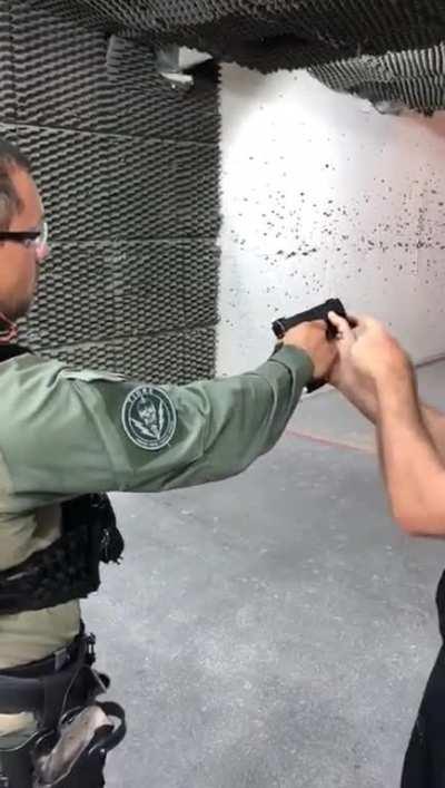 Flag the camera man, student, and then yourself.