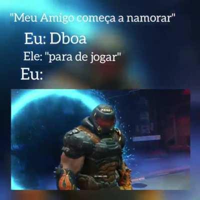 Ele nunca foi um amg...