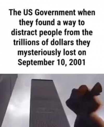 That's where all of our tax money went