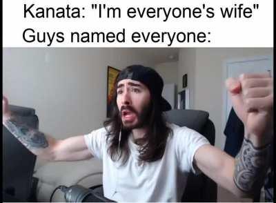 Me after asking a Vtuber to be my wife for the 8924th time