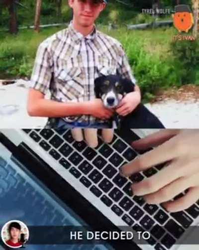 This guys sent a box to the Philippines and it changed his life forever!