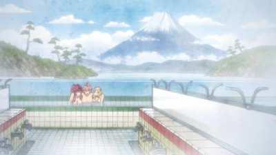 Just chillin with your girls at the hot spring