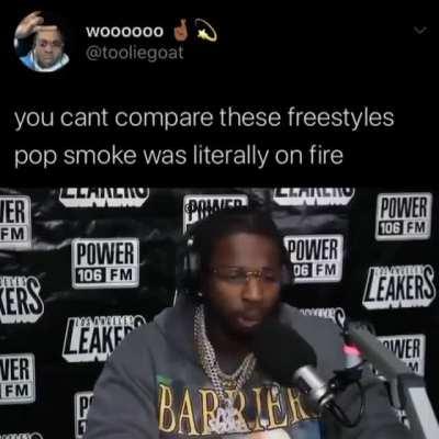 never compare pop smoke with 69 💫 pop smoke on top 💯