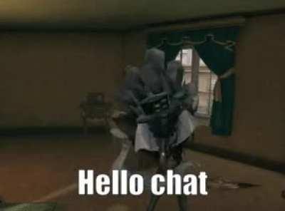 Extremely formal greeting GIF only for the fanciest of hunter mains, use it wisely and enjoy.