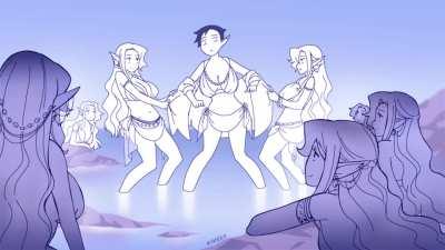 Sirens Animation by Rikeza (MTF/TG, Monster Girl)