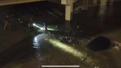 🔥 Flooding in Dallas, they got an entire summers worth of rain in a day
