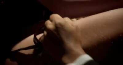 Tatjana Patitz kinky tabletop plot in 