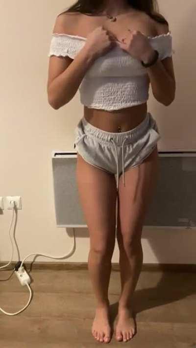 My perky tits are waiting [F]or you! 😈