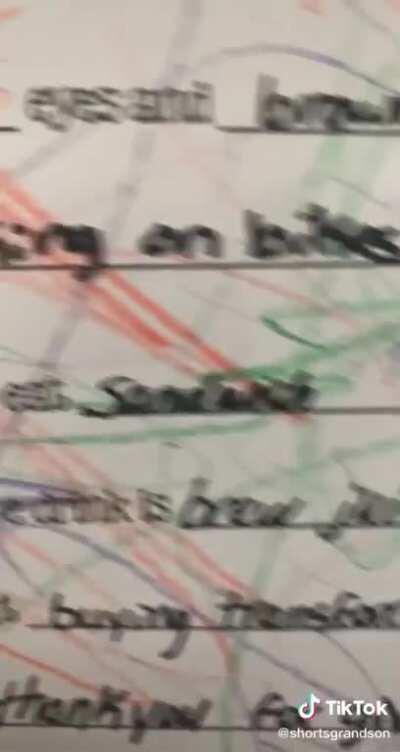 My dad is 3 years old