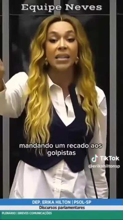 Erika Hilton é só orgulho!