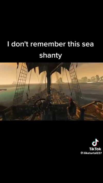 Peak shanty, it indeed shivers my timbers