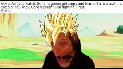 Maybe should have talked to Gohan about it first?