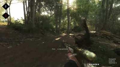 This is how a 20 minute long gunfight ended with my team. We started dying laughing afterwards.