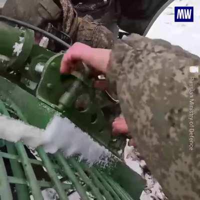 RU POV: Signal troops on combat mission