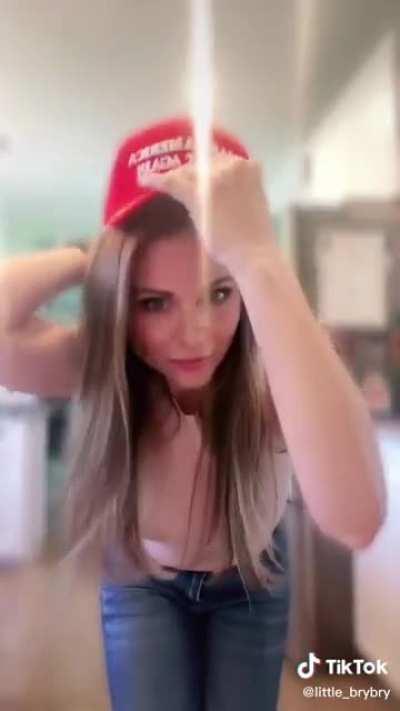 Title was: # happy Memorial Day. What a great way to honor our fallen heros! A trashy tiktok, let freedom ring!