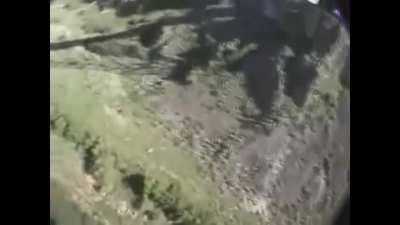 BASE Jump Off New River Gorge & Into The Soup