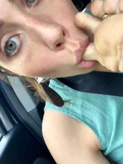 Always risking getting spotted for you guys! Can’t help myself. You’d suck them, too.