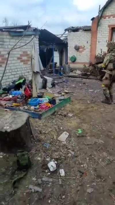 Ukrainians were taking a group of Russians prisoner when one Russian comes out firing, with at least one Ukrainian casualty from that event