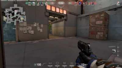 Triple headshot, 1right click classic + ace.